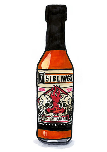 7 Siblings Temper Tantrum Hot Sauce