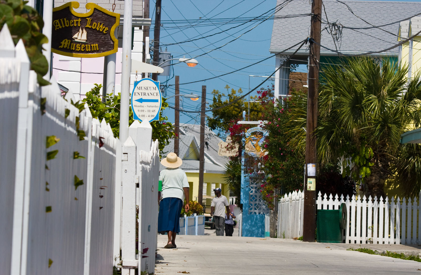 Alley in New Plymouth, Green Turtle Cay