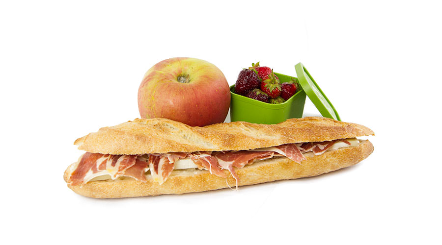 Baguette in my daypack