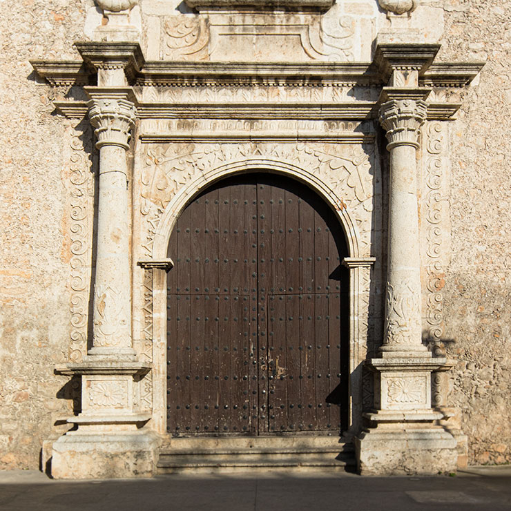Cathedral Door in Mérida