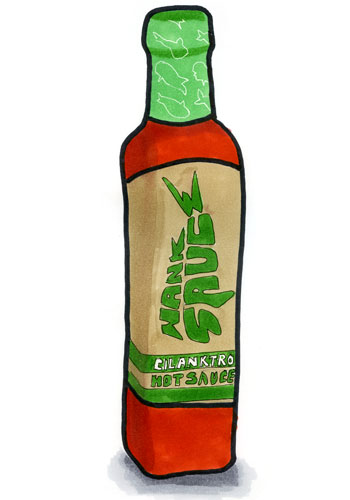 Cilanktro Cilantro Hot Sauce