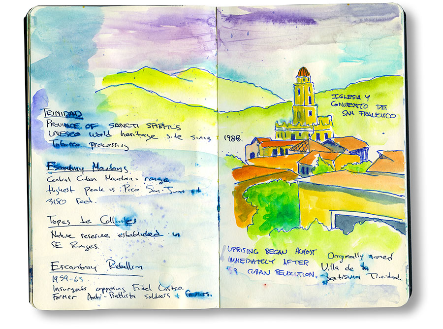 Moleskine Journal Notes of Cuba