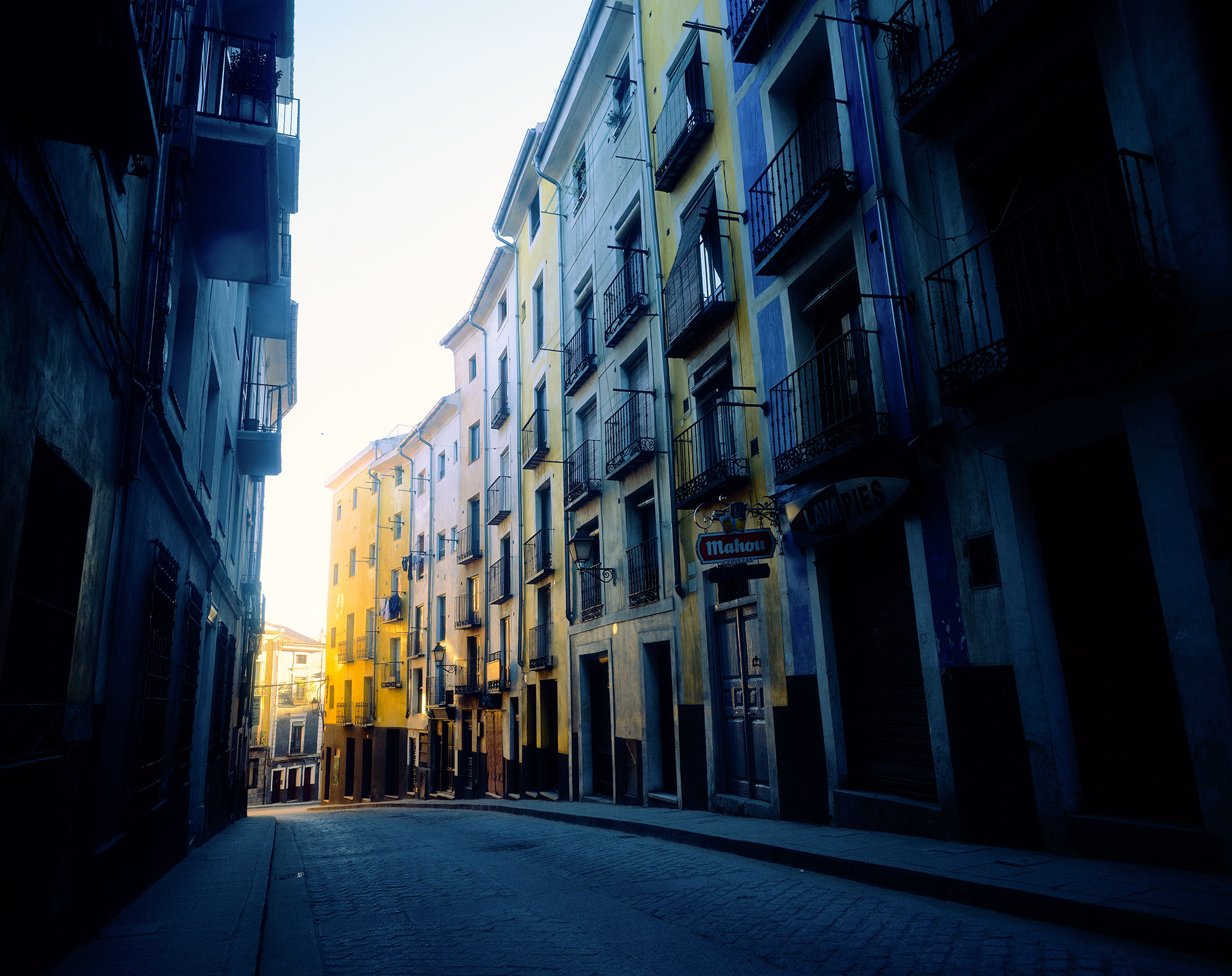 A beautiful alley in Cuenca, Spain