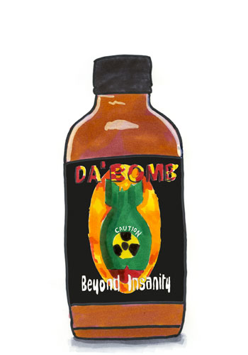 Da Bomb Beyond Insanity Hot Sauce