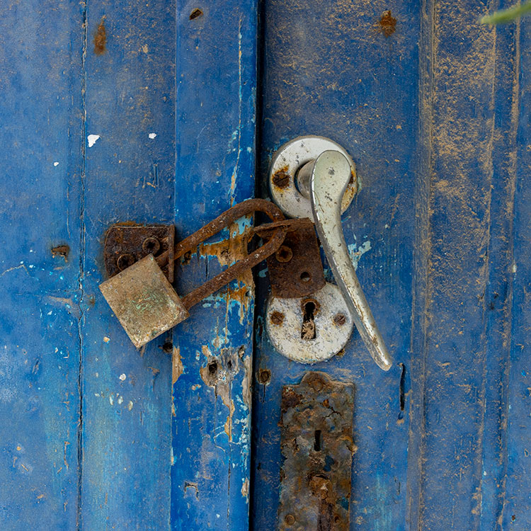 Rusted Door Lock