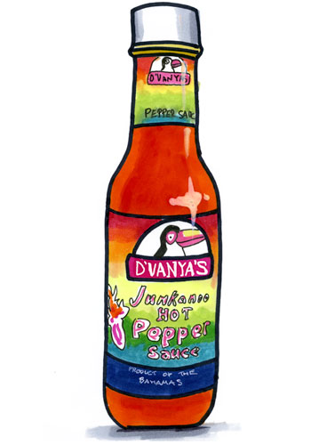D'Vanyas Junkanoo Hot Pepper Sauce