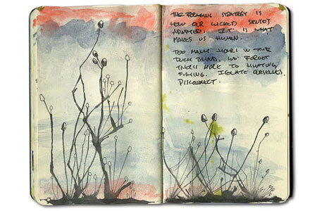 Moleskine Sketch Journal from Ecuador