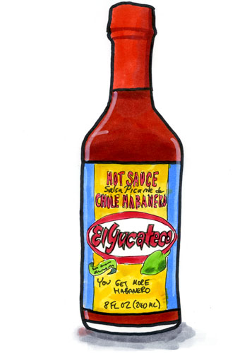 El Yucatero Chili Habanero Hot Sauce