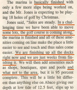 Bakers Bay Deceptive Article