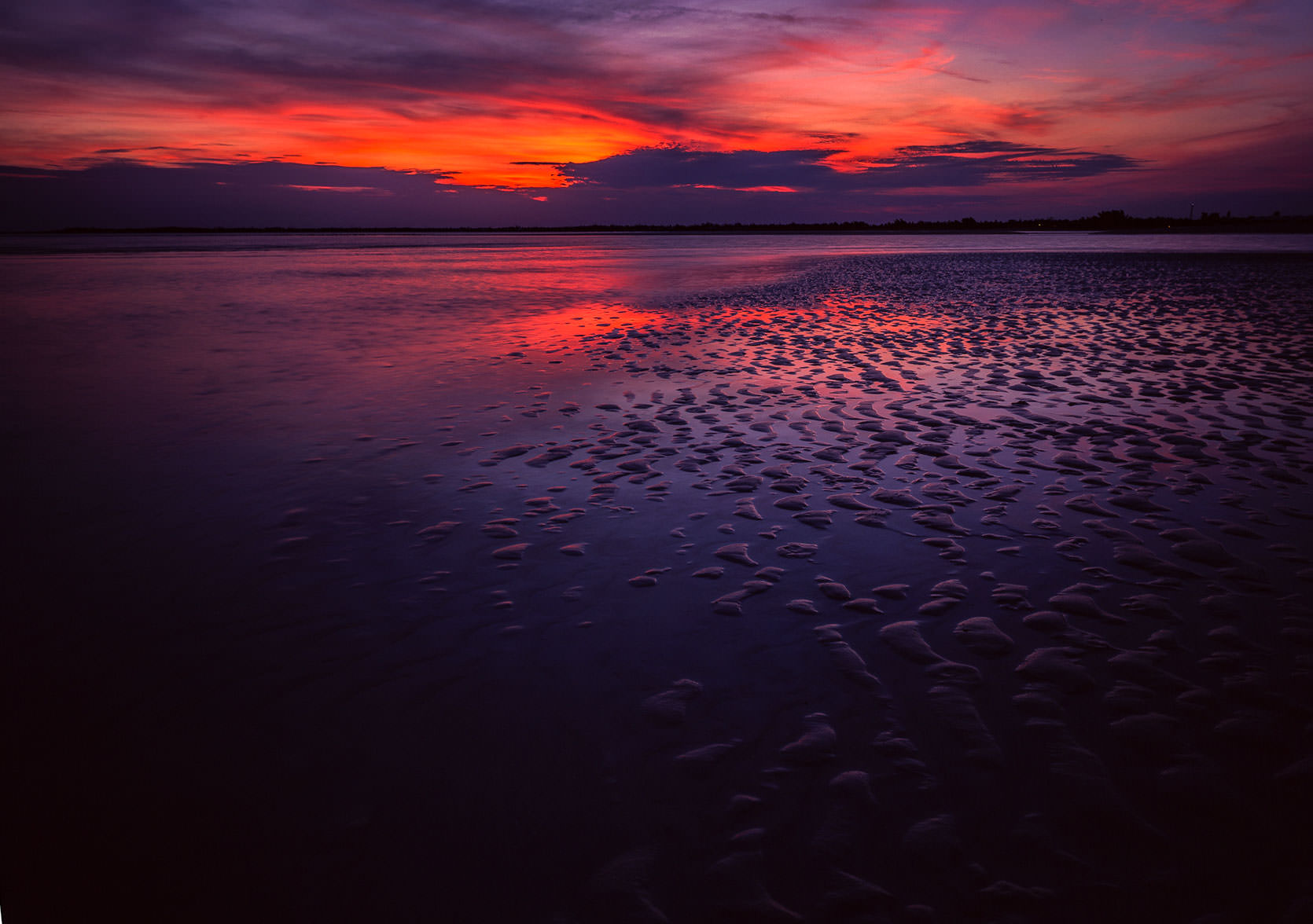 A view of the Great Guana Cay sunset