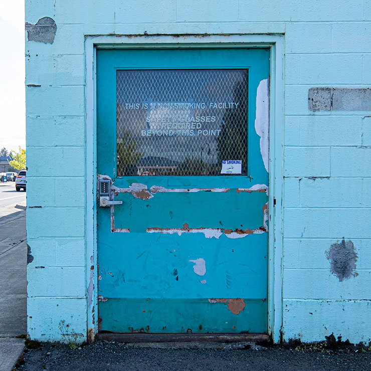 Door in Forest Grove, Oregon