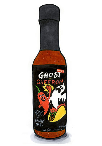 Ghost of Saffron Hot Sauce