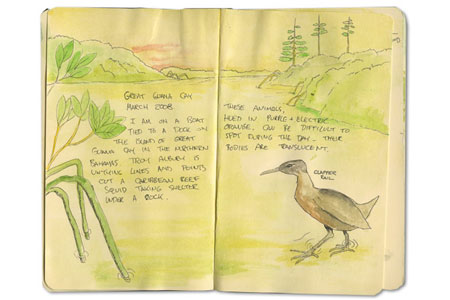 Moleskine Sketch Journal from Great Guana Cay