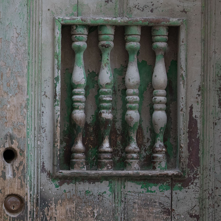 Window in Celestun, Mexico