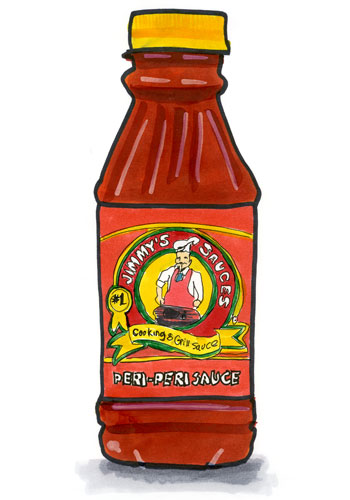 Jimmy's Sauces Peri Peri Sauce