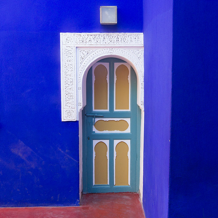 Majorelle Gardens Door
