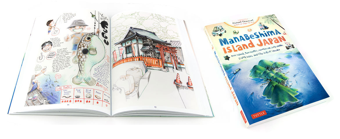 Manabeshima Island Graphic Novel by Florent Chavouet