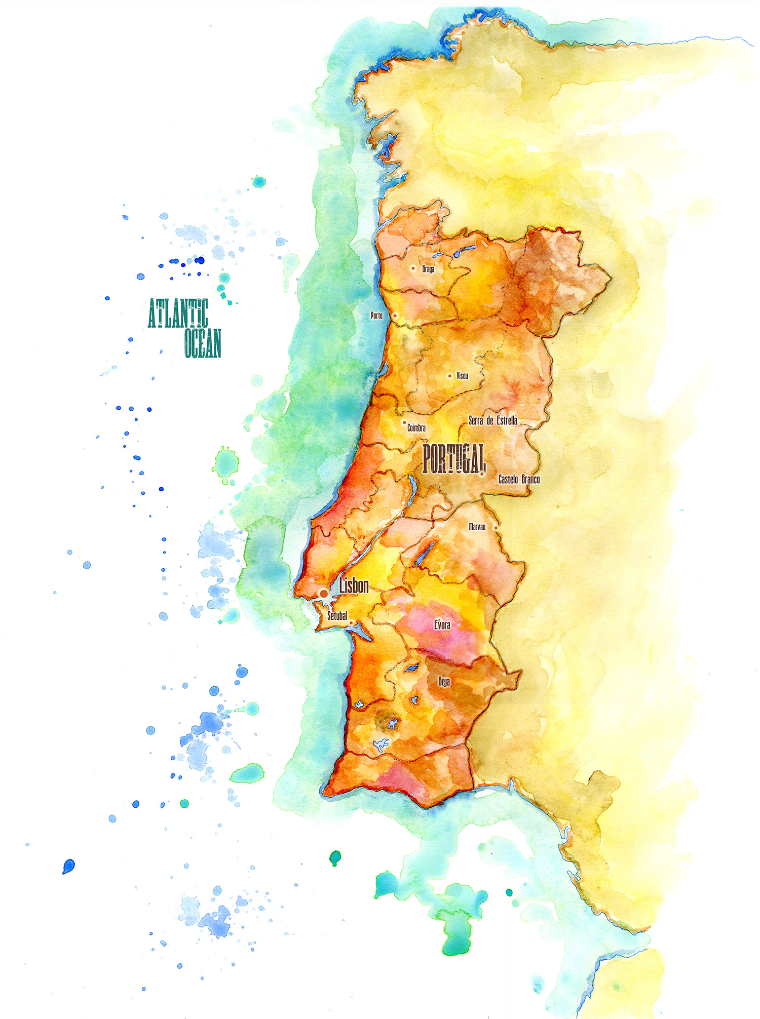 Portugal Map