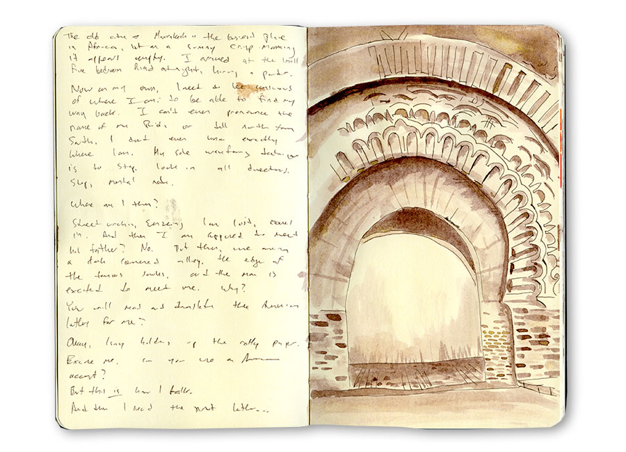 Marrakech Notes on the Bab Agnou Gate