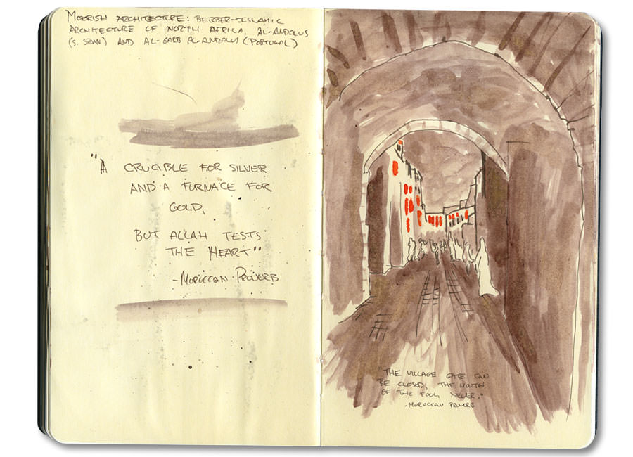 Marrakech Moleskine Journal