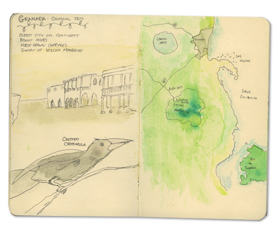 Granada, Nicaragua Map