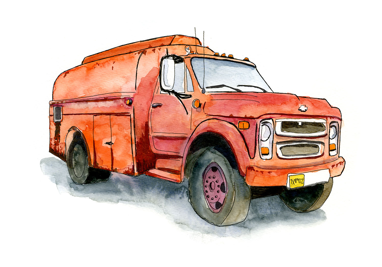 Fuel Truck in Astoria, Oregon