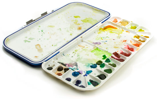 Traveling with your watercolor paint