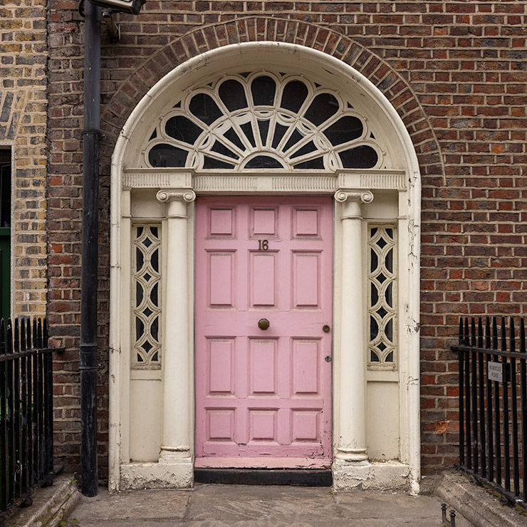 Turquoise Door in Paris