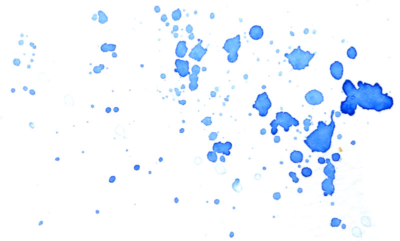 Pthalo Blue Watercolor