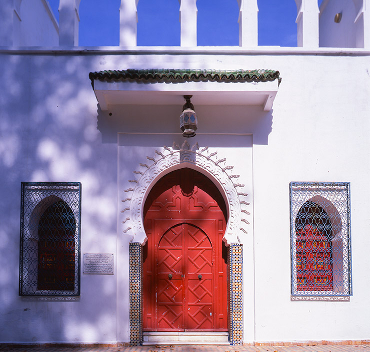 Red Mosque Door