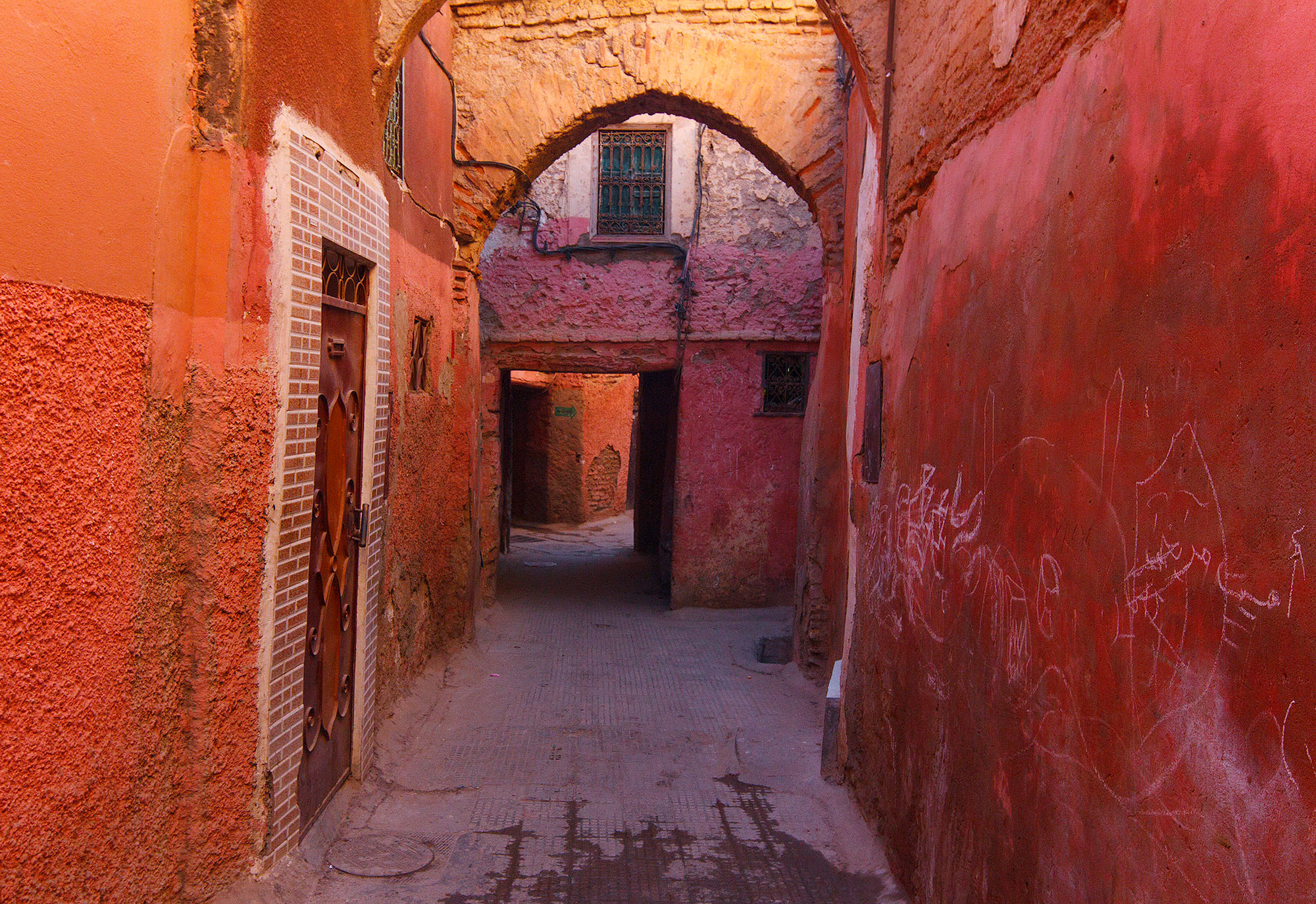 Arches and Alleys in Marrakech