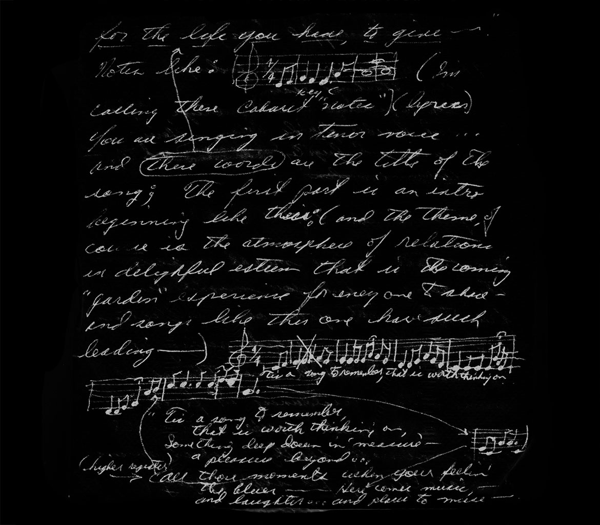 Richard Ensign Letter from Hyder, Alaska to his son