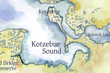 Seward Peninsula Map