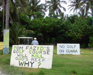 Tom Fazio's Golf Course Kills Reef