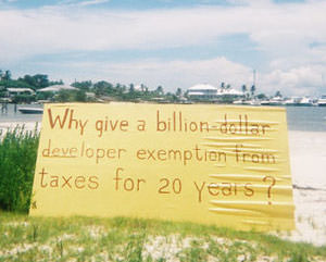 Bakers Bay Exemptions