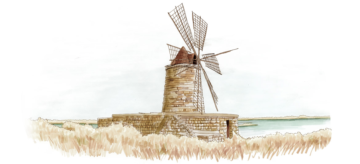 Trapani Windmill