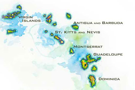 West Indies Map