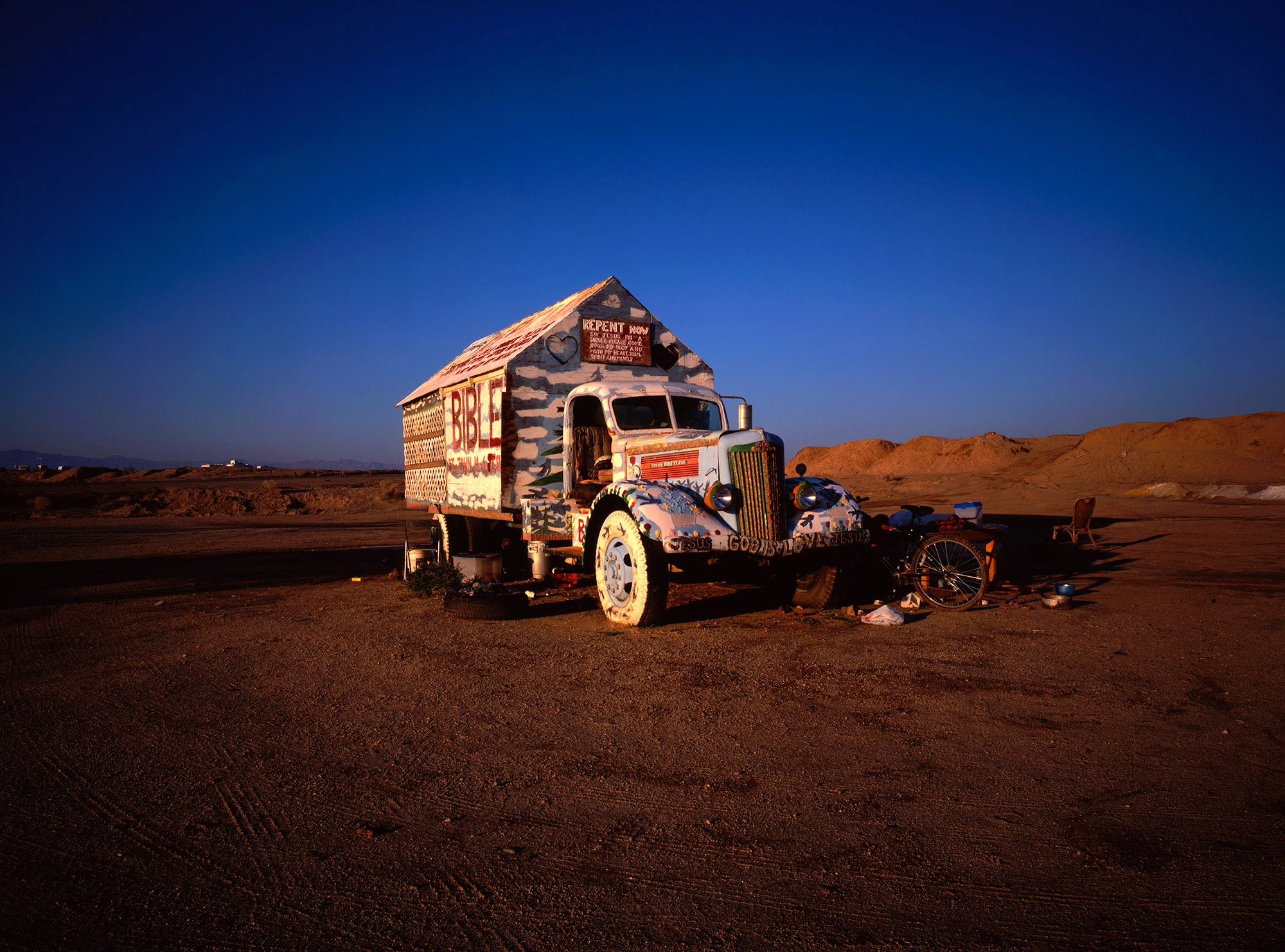 Painted Truck from Salvation Mountain