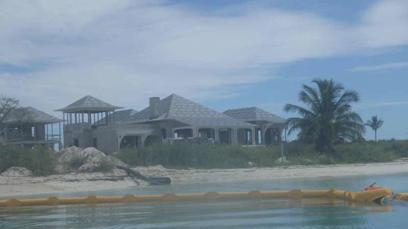 Dredging at Bakers Bay